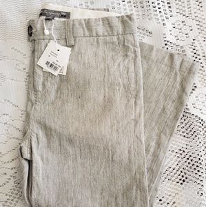 Bonpoint 🍒 dress trousers, striped cotton/linen